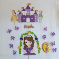 Cake topper (Princesa Sofía)