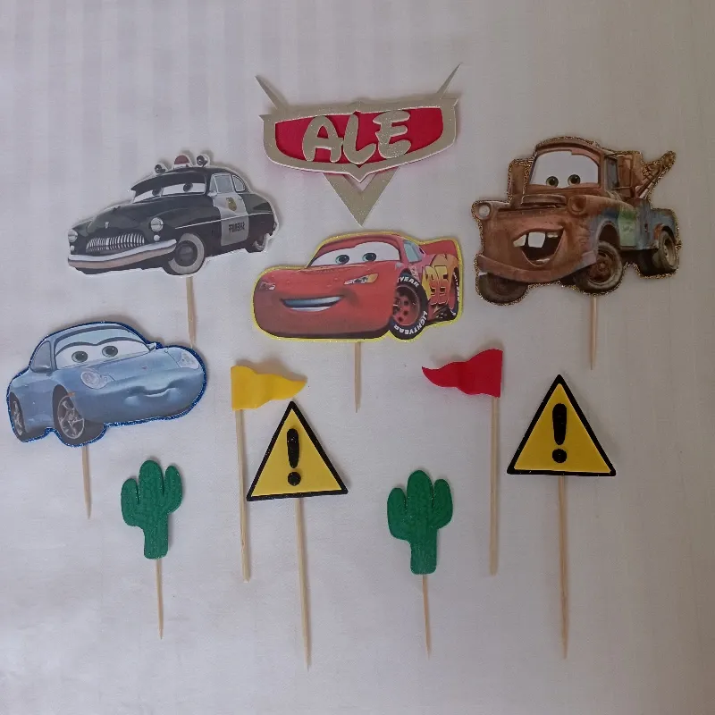 Cake topper (Rayo McQueen)