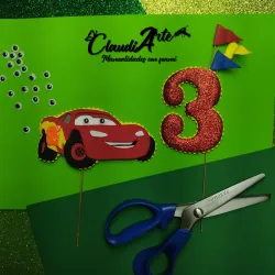 Cake topper (Rayo McQueen)