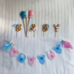 Cake topper (Revelación de sexo)