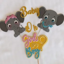 Cake topper (Revelación de sexo)