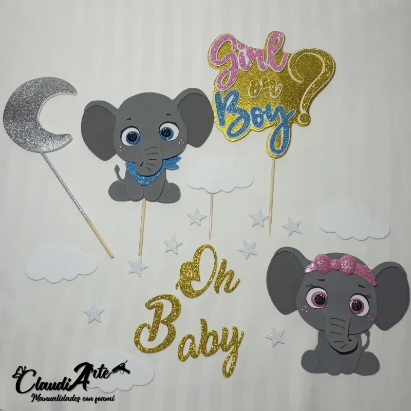 Cake topper (Revelación de sexo)