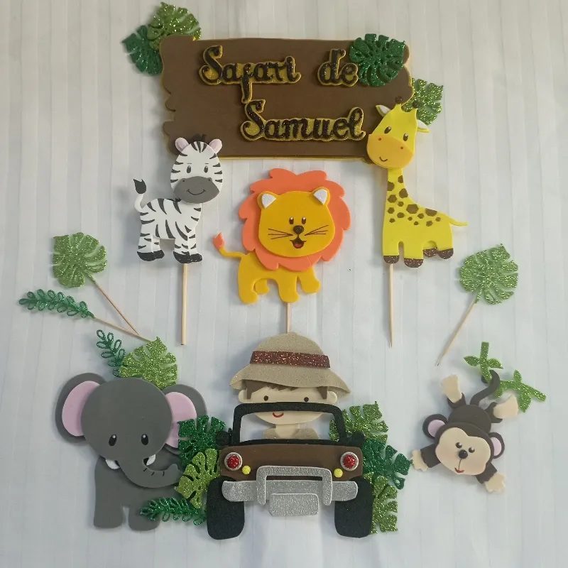 Cake topper (Safari)