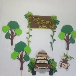 Cake topper (Safari)