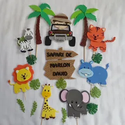 Cake topper (Safari)