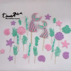 Cake topper (Sirena)