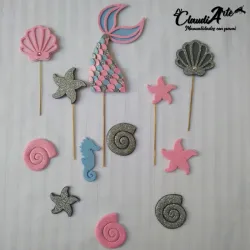Cake topper (Sirena)
