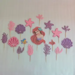 Cake topper (Sirenita Ariel)