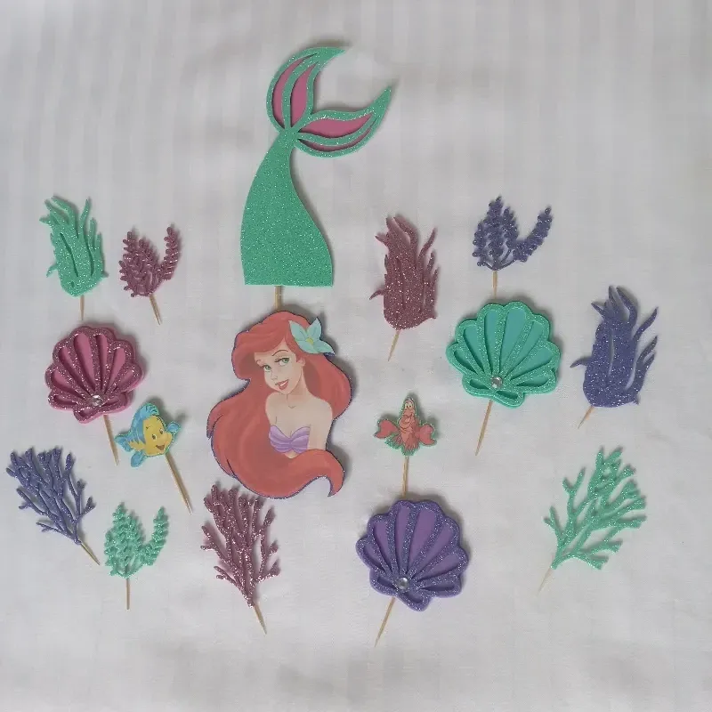 Cake topper (Sirenita Ariel)