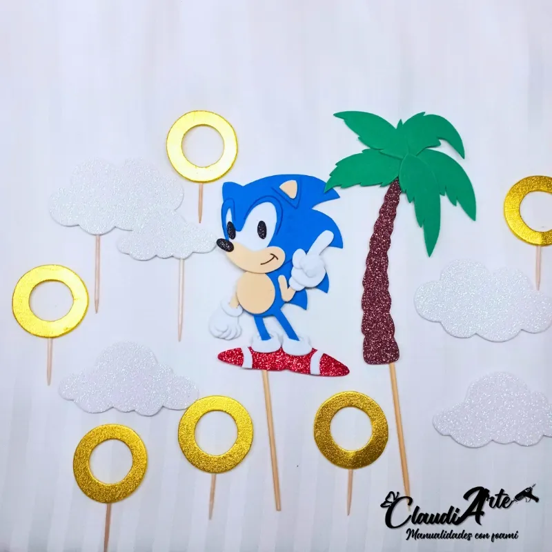 Cake topper (Sonic)