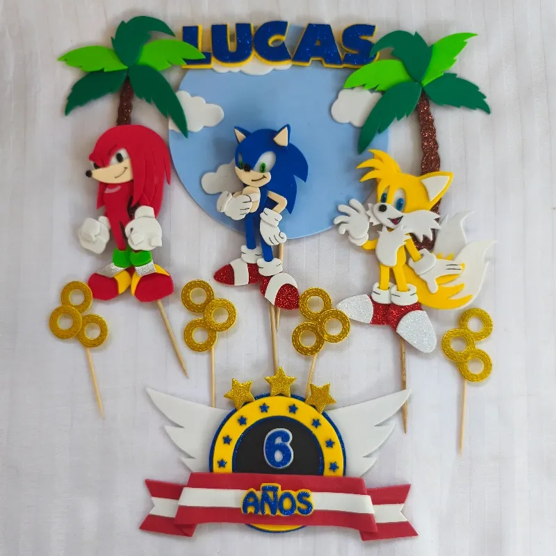 Cake topper (Sonic)