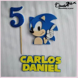 Cake topper (Sonic)