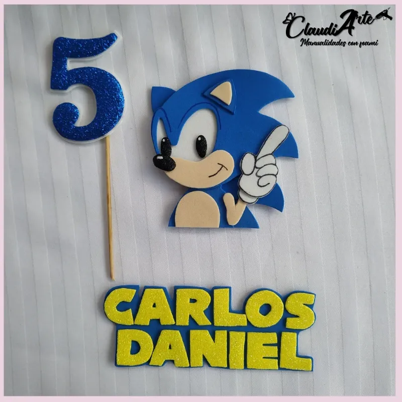 Cake topper (Sonic)