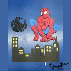 Cake topper (Spiderman)