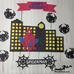 Cake topper (Spiderman)