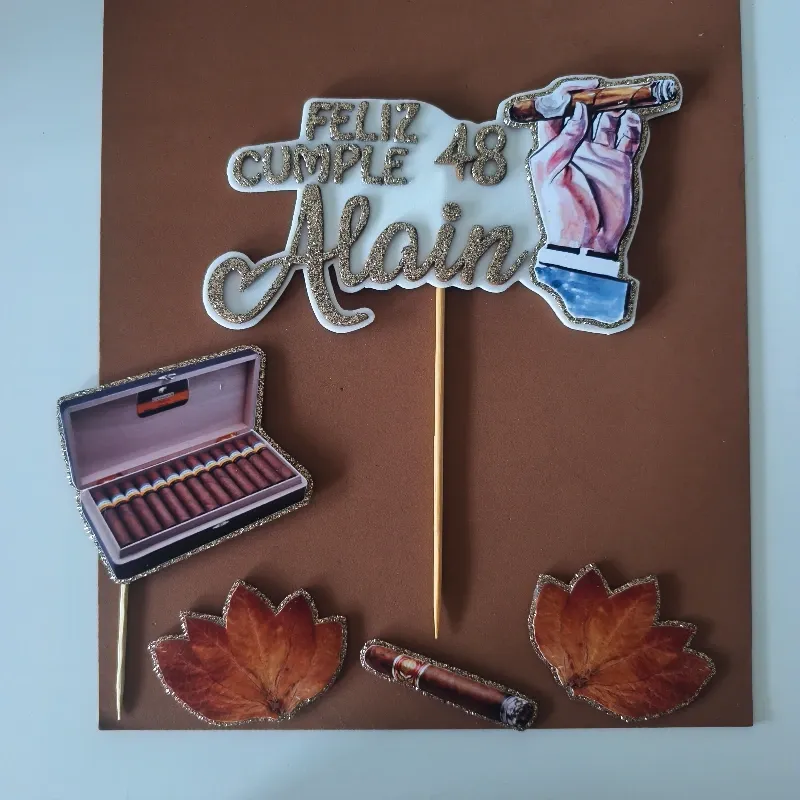 Cake Topper (Tabaco)