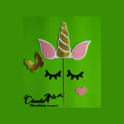 Cake topper (Unicornio)