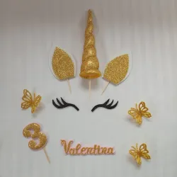 Cake topper (Unicornio)