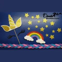 Cake topper (Unicornio)