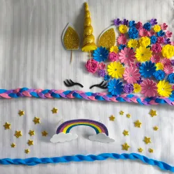 Cake topper (Unicornio)