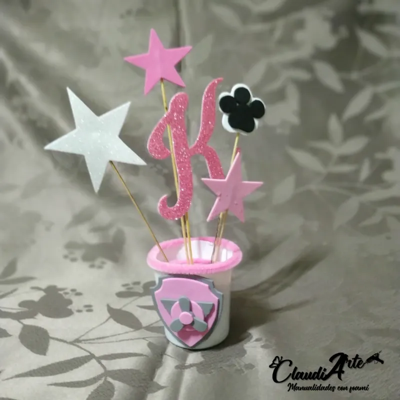 Centro de mesa (Patrulla Canina)