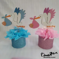 Centro de mesa (Revelación de sexo)