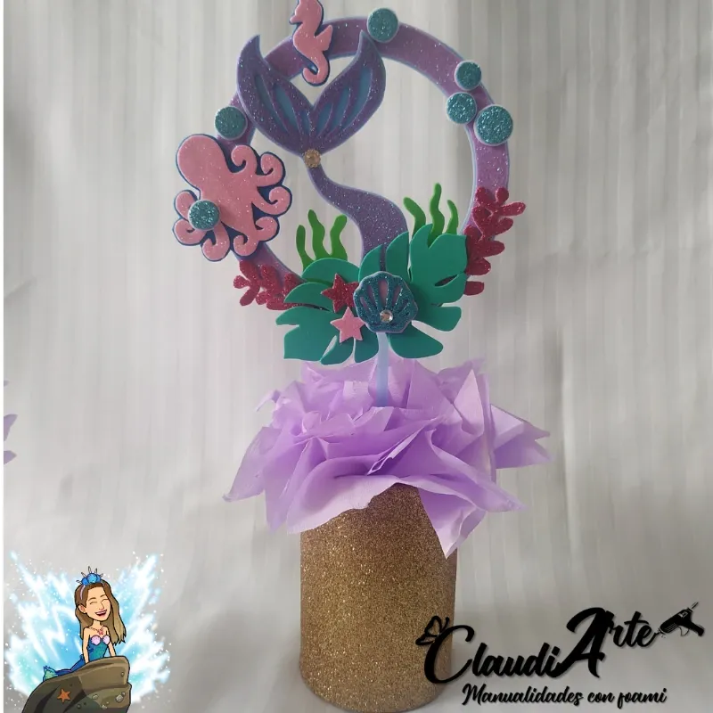 Centro de mesa (Sirena)