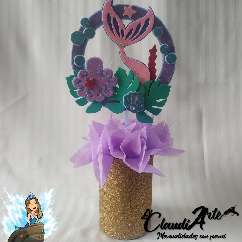 Centro de mesa (Sirena)