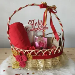 Cesta para Quinceañera