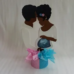 Cuadro para ultrasonido (Revelación de sexo)