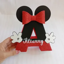 Letra 3D (Minnie)