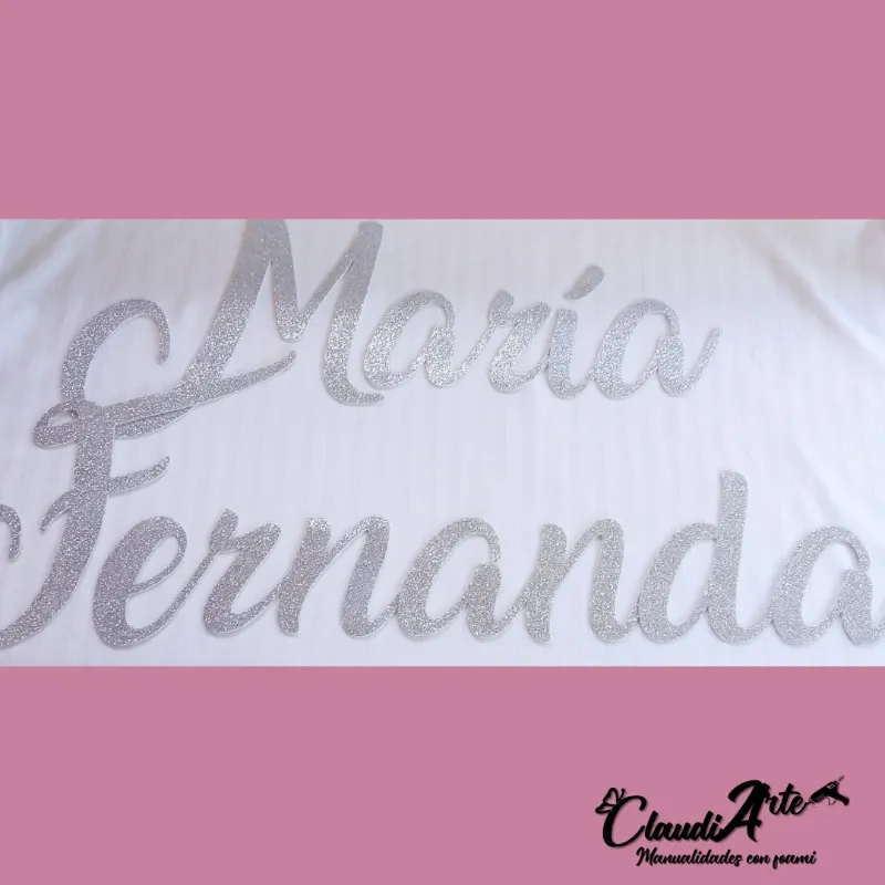Letras para la pared