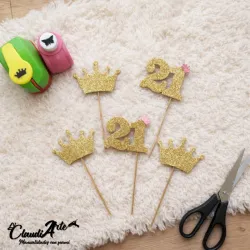 Minitopper para cupcake