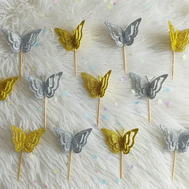 Minitopper para cupcake (Mariposa)