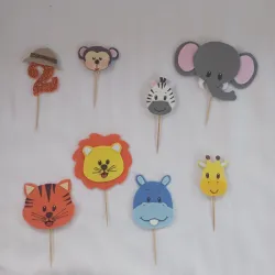 Minitopper para cupcake (Safari)