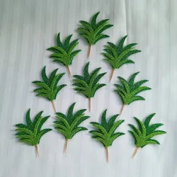 Minitopper para cupcake (Tropical)