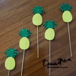 Minitopper para cupcake (Tropical)