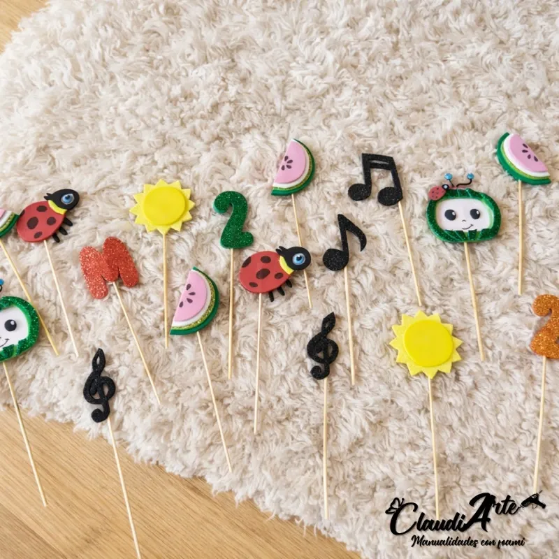 Minitopper para cupcakes
