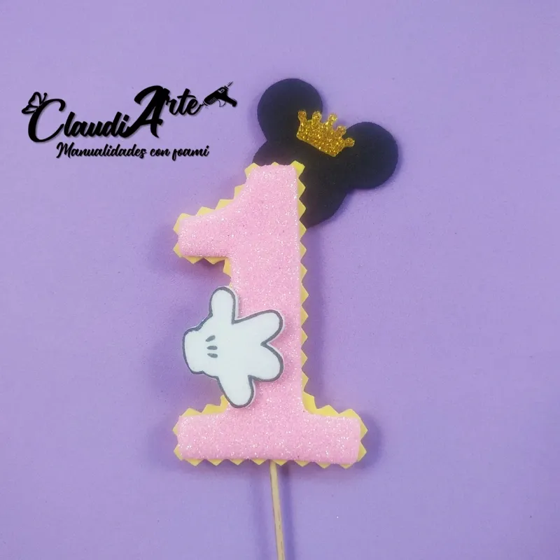 Número personalizado (Minnie)