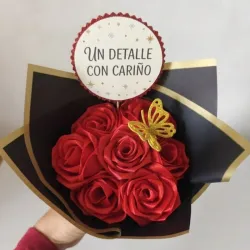 Ramo de 7 rosas eterna