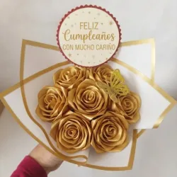 Ramo de 7 rosas eterna
