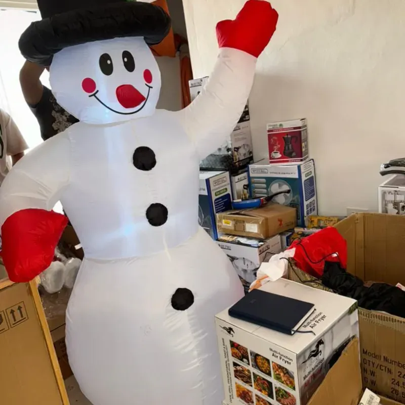 Adorno de Navidad, Muñeco de Nieve