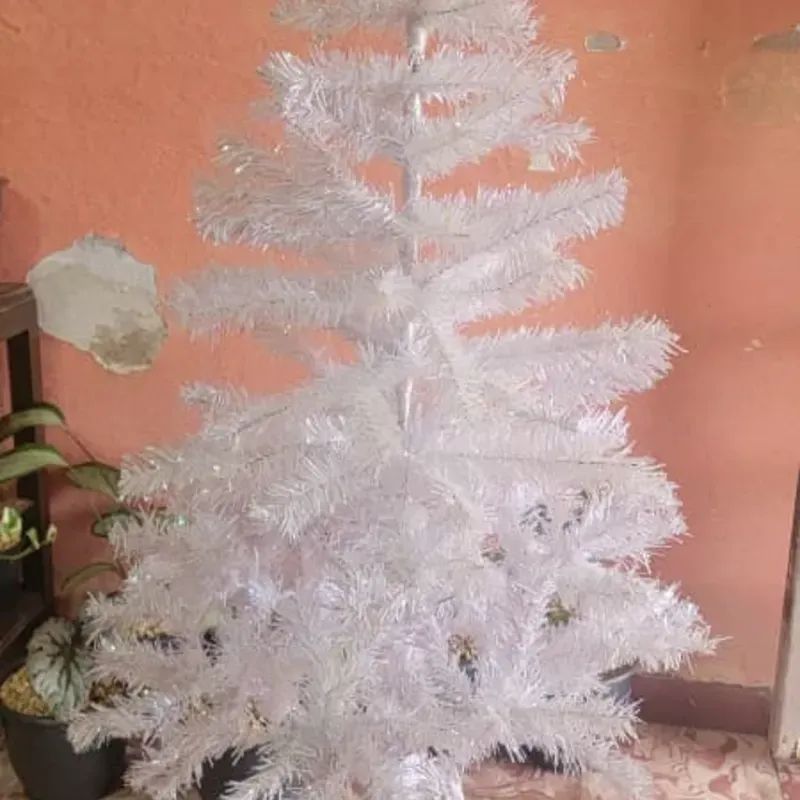 Arbolito de Navidad de 1 metro Blanco