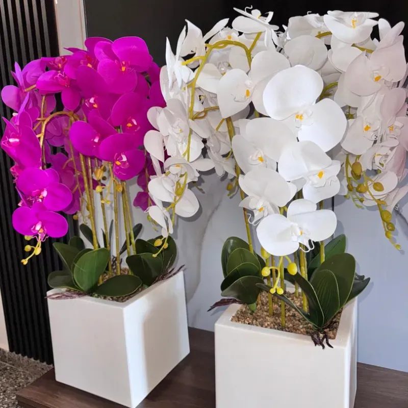 Arreglo floral de orquídeas 70 cm