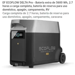 Batería Extra de ECOFLOW DELTA Pro 7200W