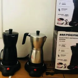 Cafetera electrica Premier 6 tazas regulables a 3 tazas