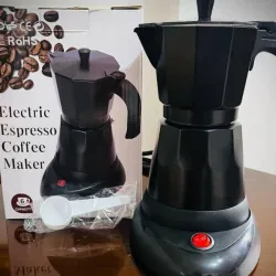 Cafetera electrica RUDENKOV 6 tazas regulable a 3 tazas