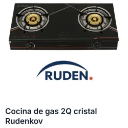 Cocina RUDENKOV de 2 quemadores