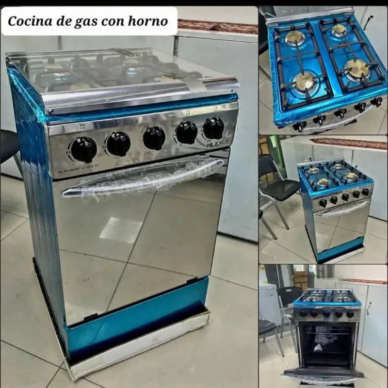 Cocina de gas con horno Milexus