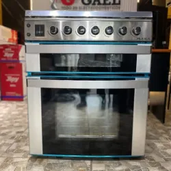 Cocina Milexus de 30 pulgadas con 5 hornillas y doble horno